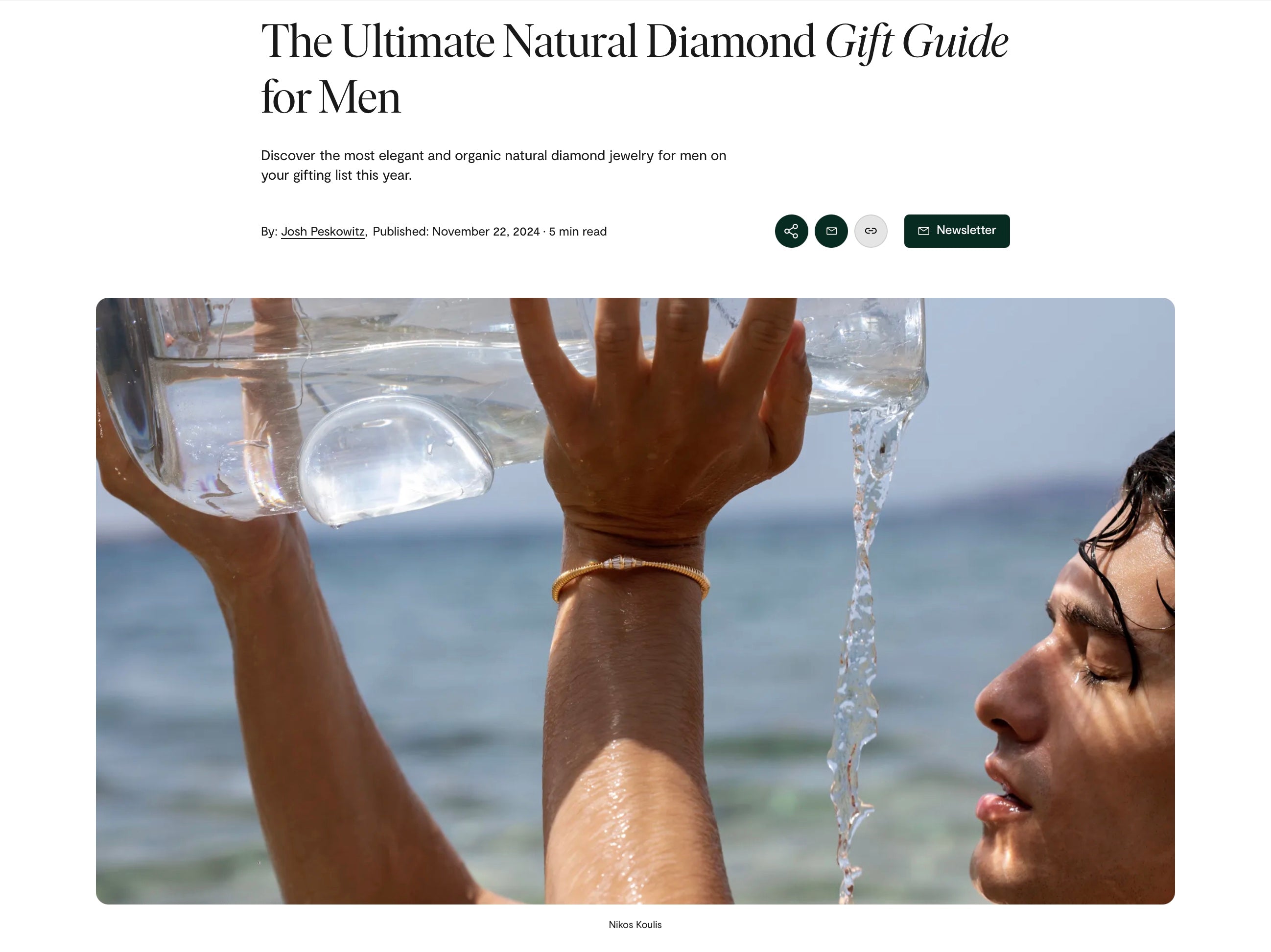 The Ultimate Natural Diamond Gift Guide for Men