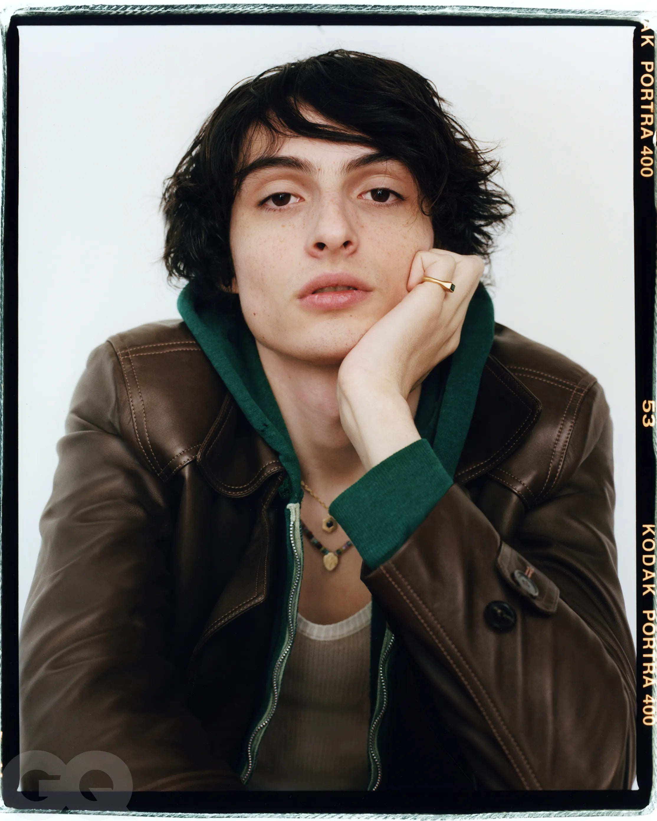 Finn Wolfhard Wears LUIS MORAIS in GQ Hype