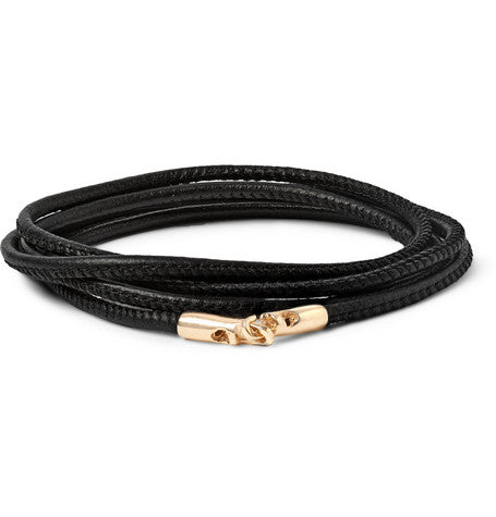 LEATHER WRAP BRACELET