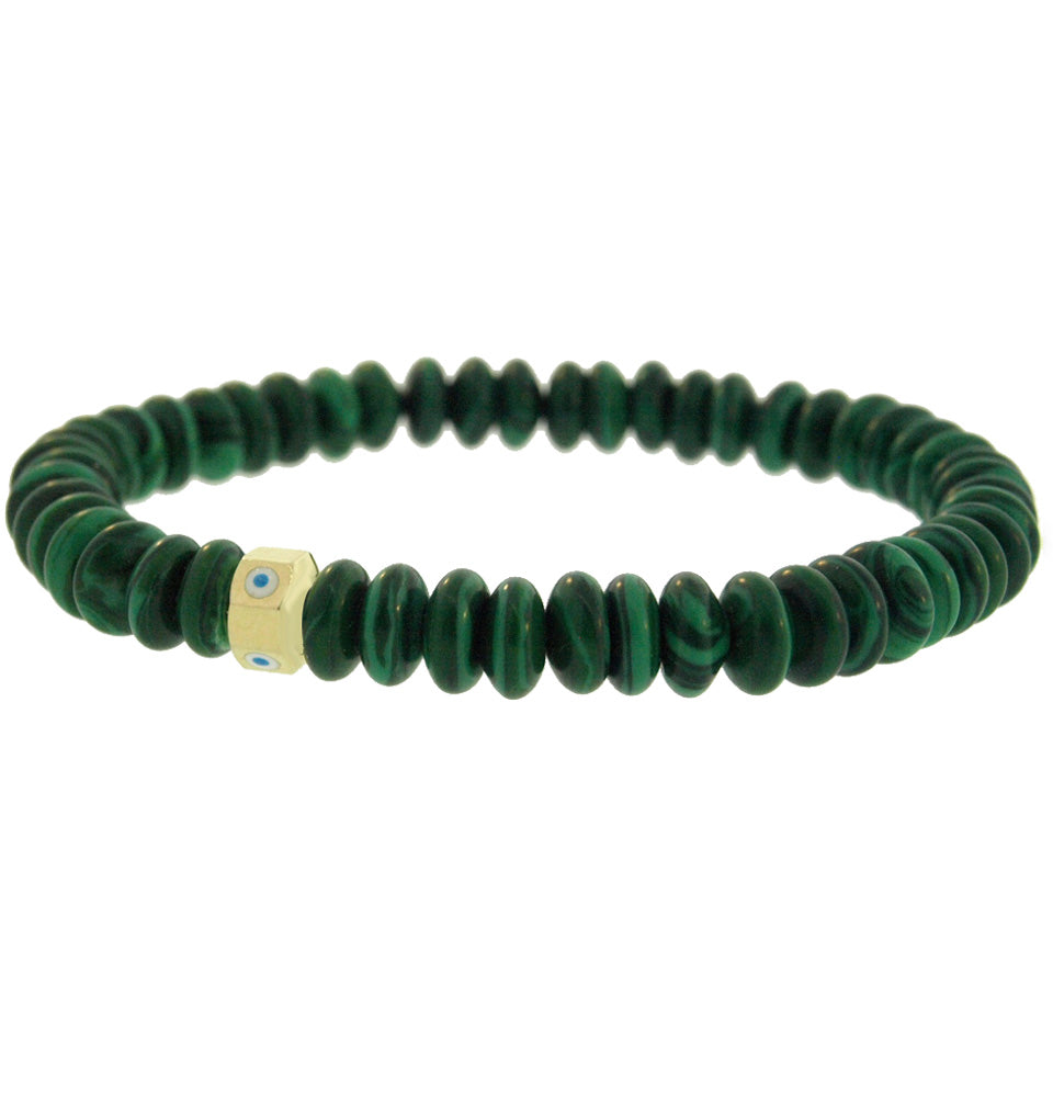 EVIL EYE OCTAGON BRACELET
