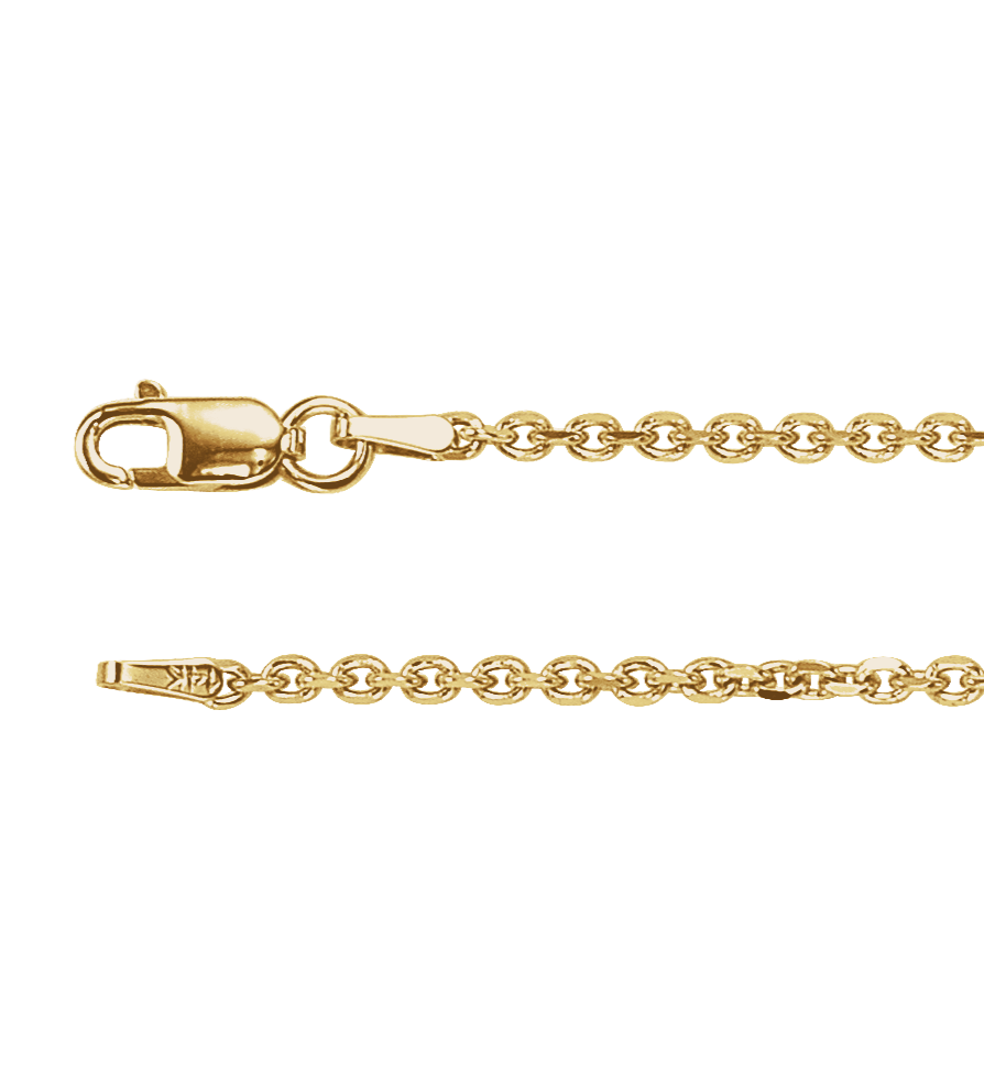 Chrysoprase Lock Pendant Necklace