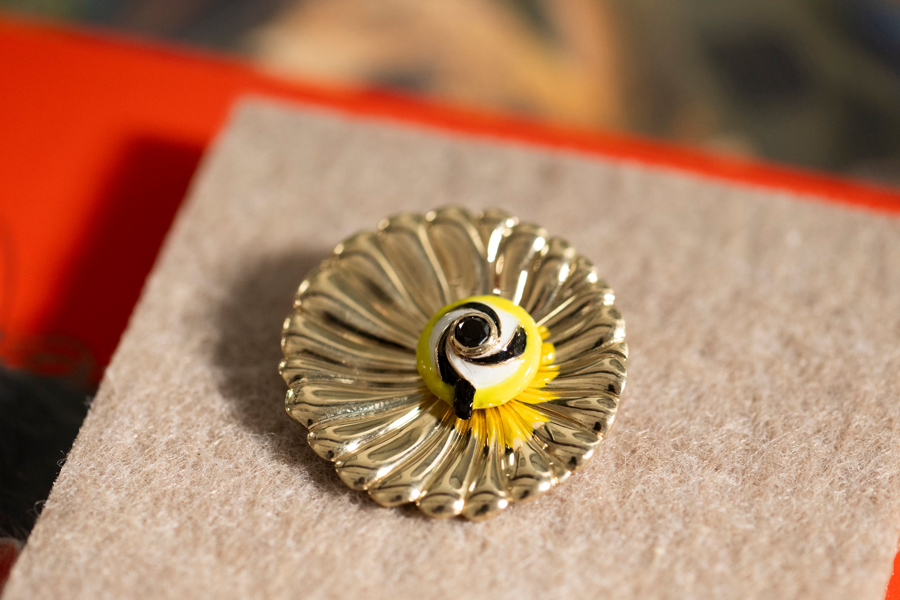 Pepe Mar x LUIS MORAIS "Face-Off 31" Brooch