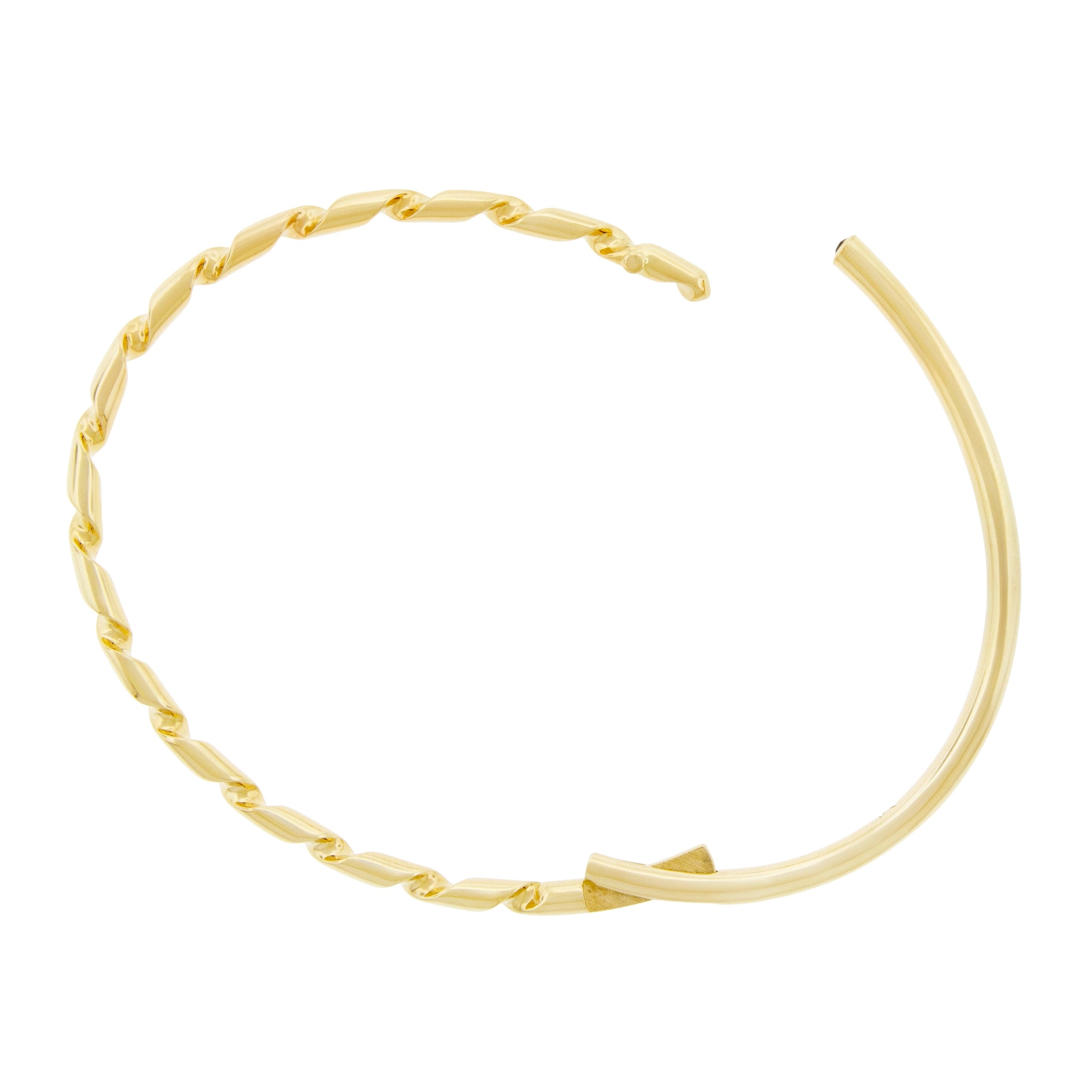 Thin Drill Bracelet with Ruby Tip