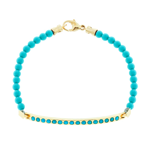 Rainbow Mermaid Beaded LV Bracelet – Tootsie Lou's Boutique