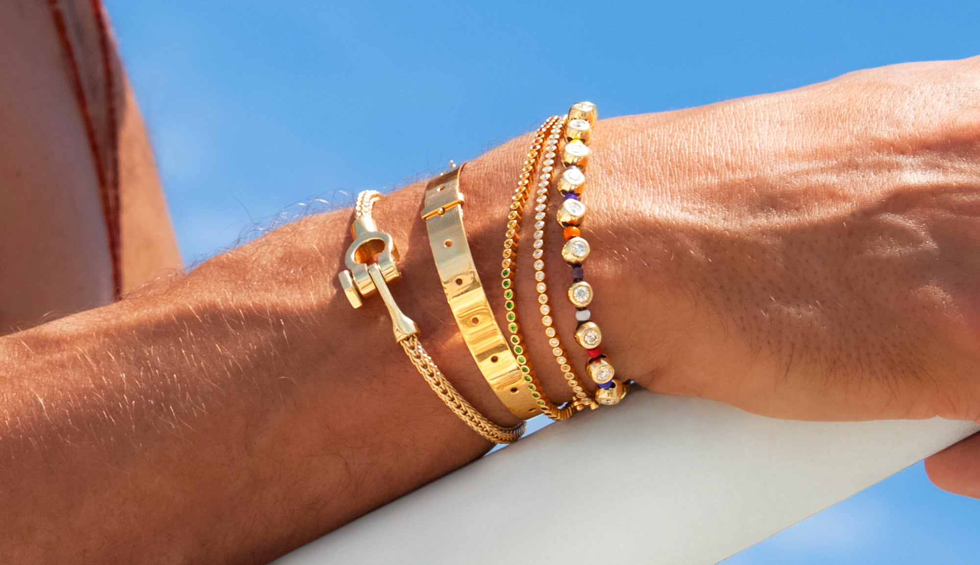 Gold Maille Bracelet