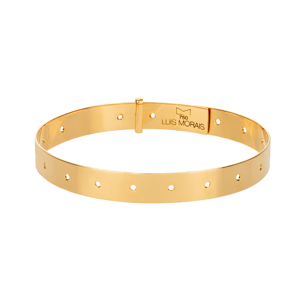 Brazalete de identificación VIP dorado