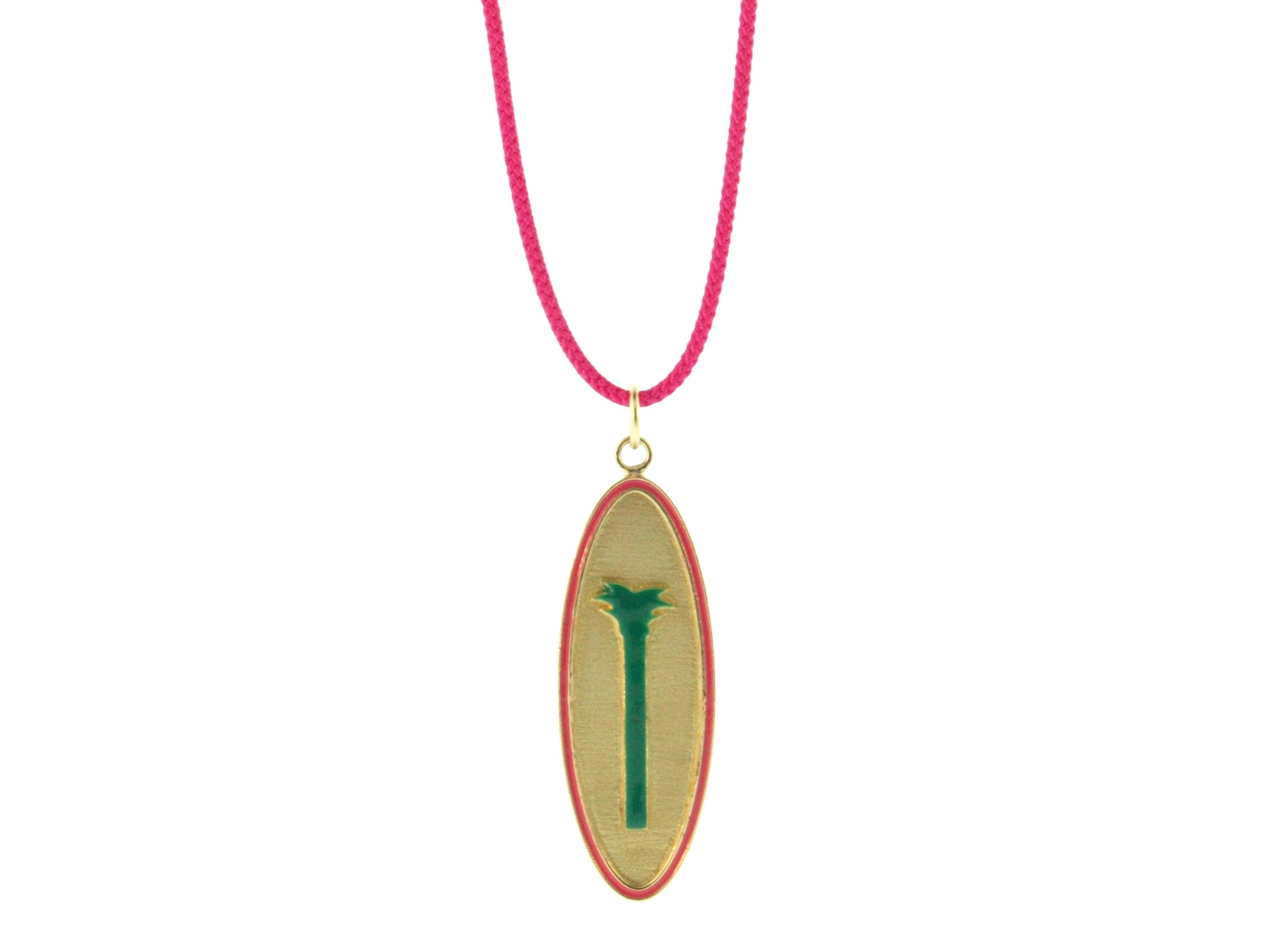 305 Collar de cordón de palmera de Miami