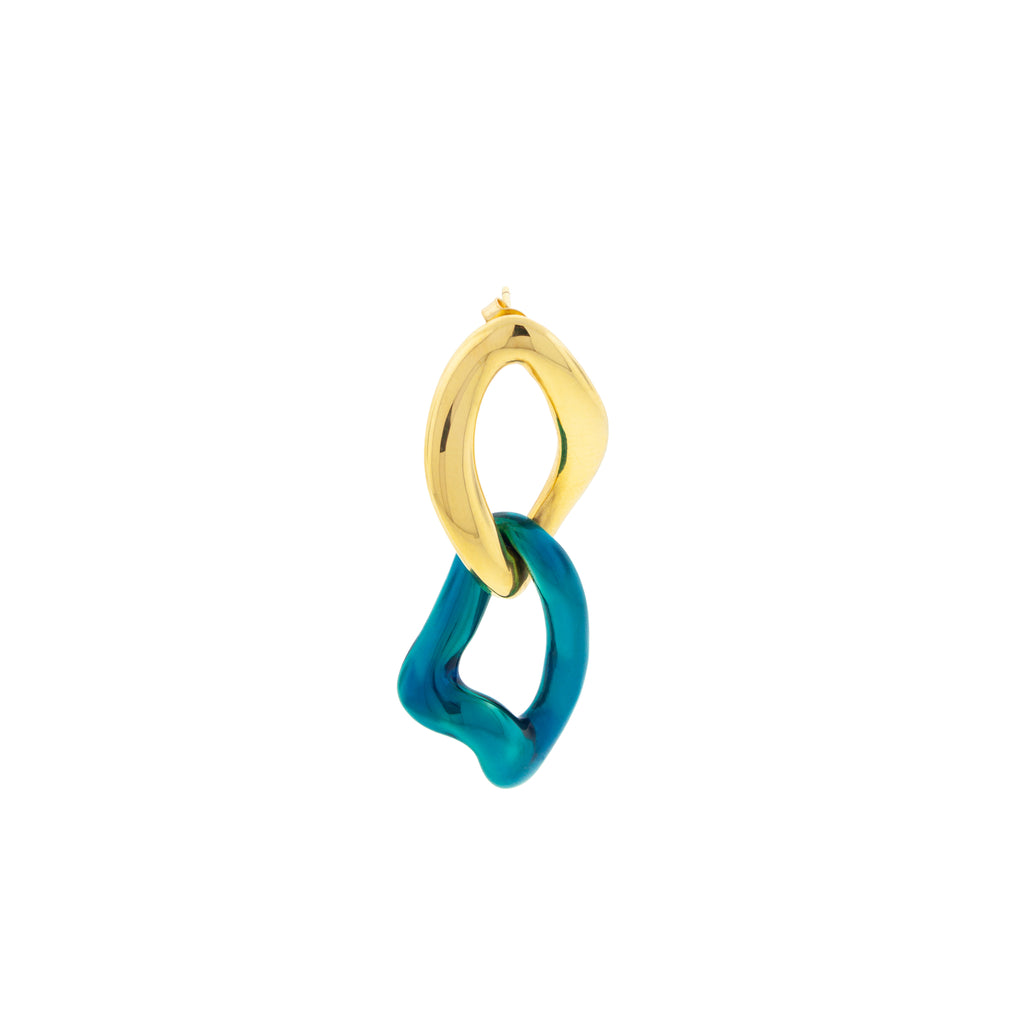 LUIS MORAIS 18K yellow gold earring