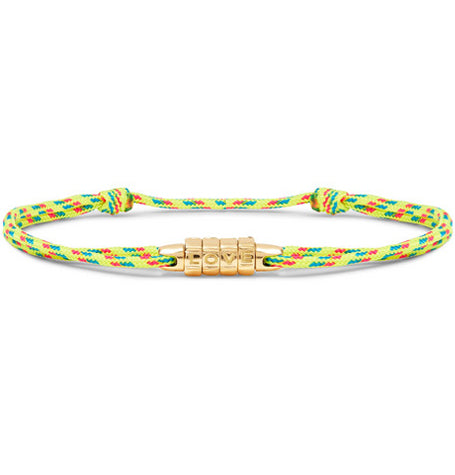 LOVE LOCK CORD BRACELET