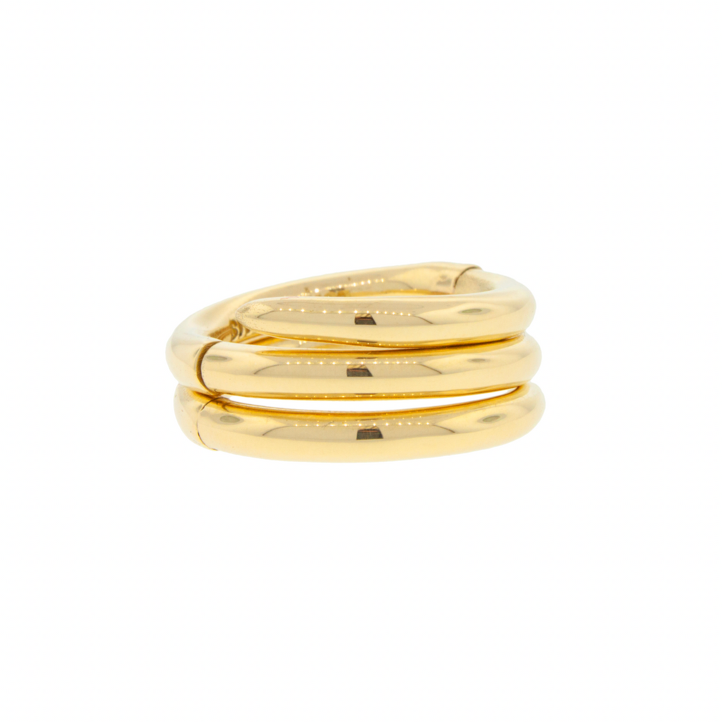 Bague Serpentine Tout Or