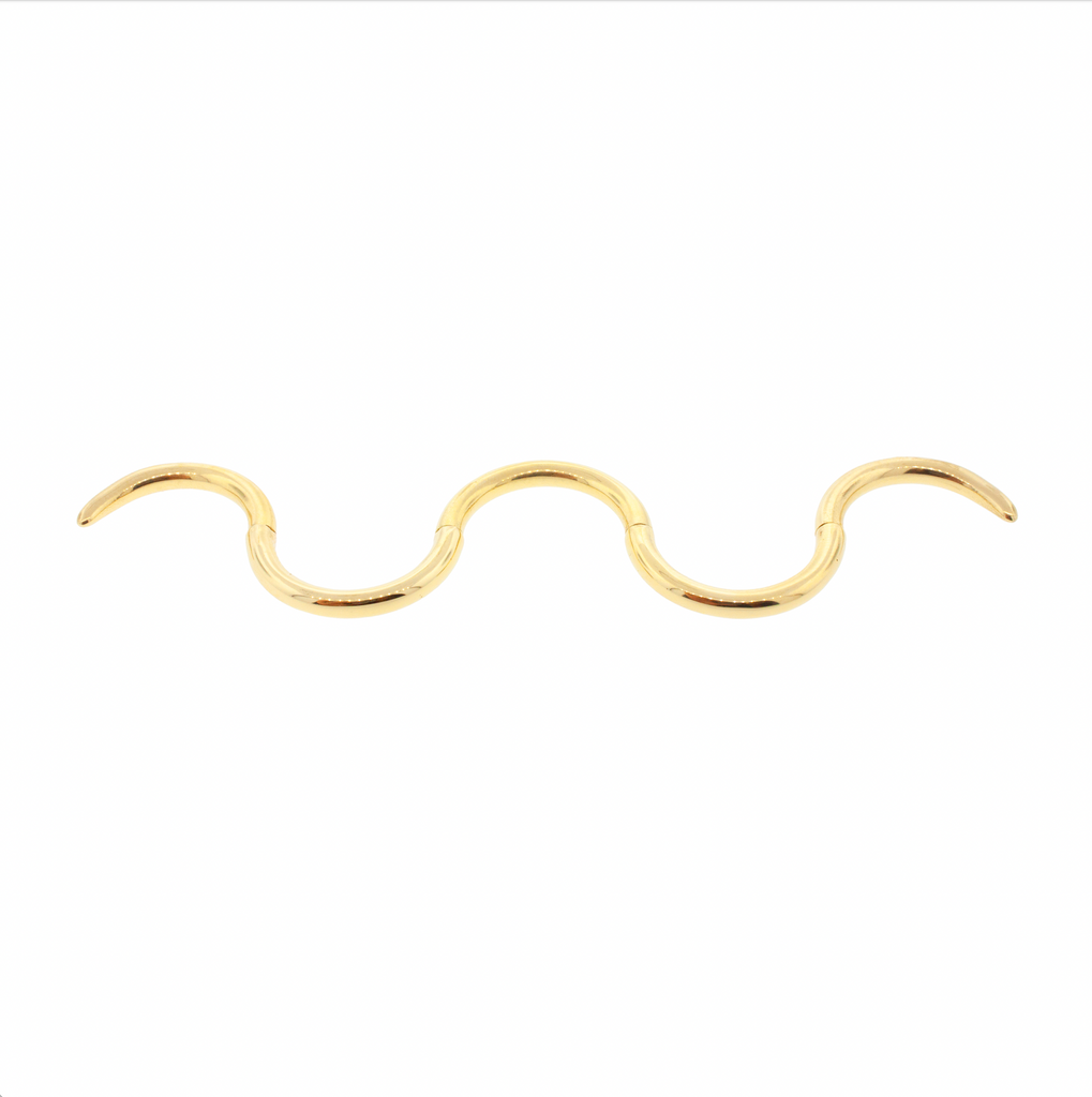Bague Serpentine Tout Or