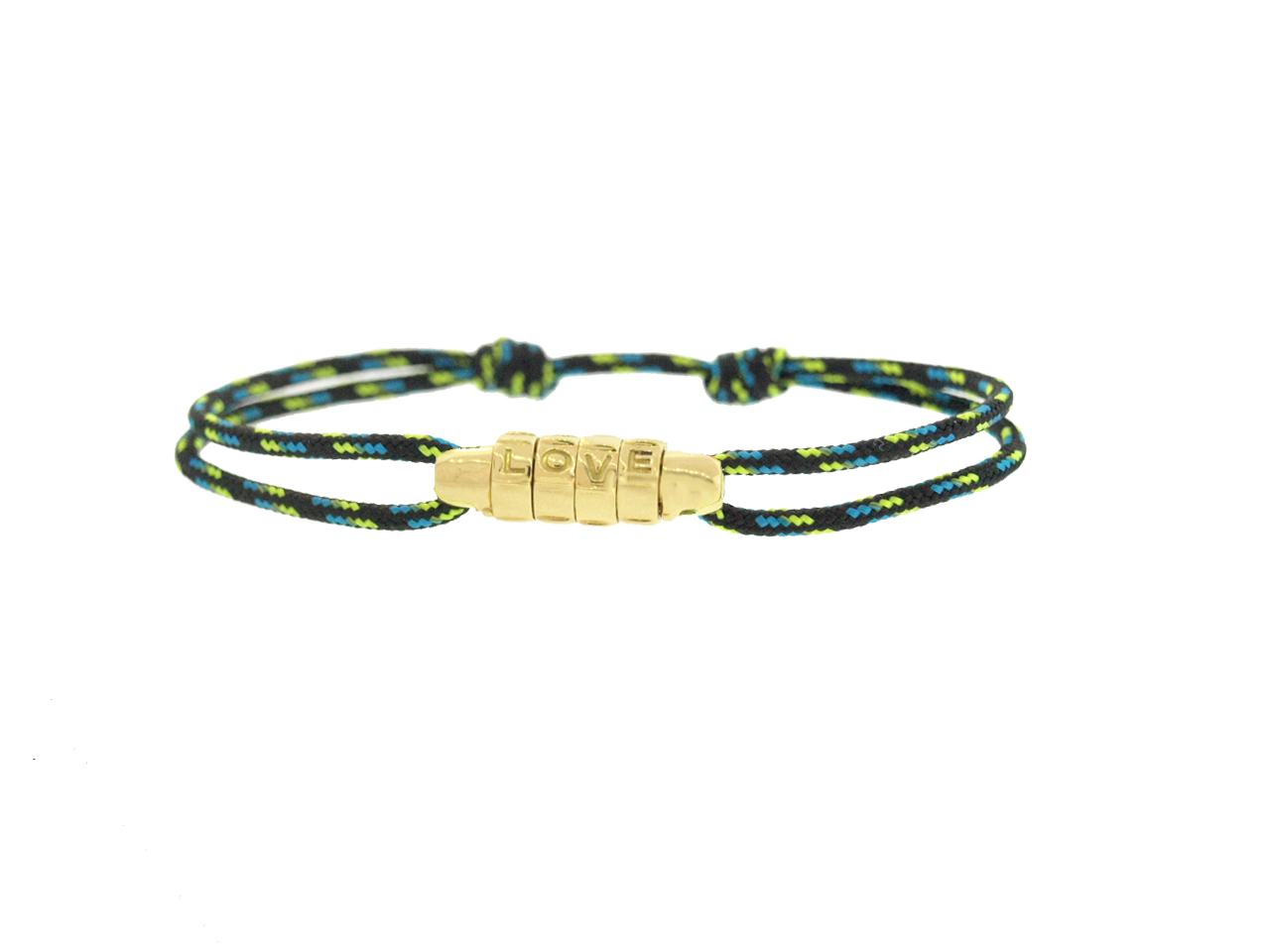 LOVE LOCK CORD BRACELET