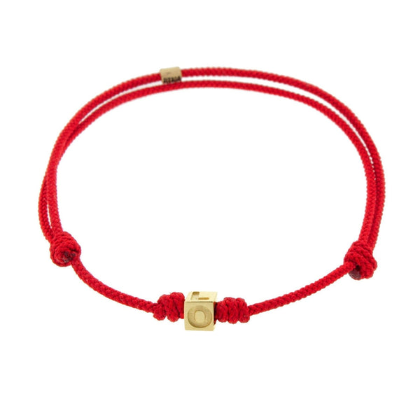 LOVE CUBE CORD BRACELET | Luis Morais